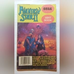 Sega Phantasy Star II Hint book - vintage